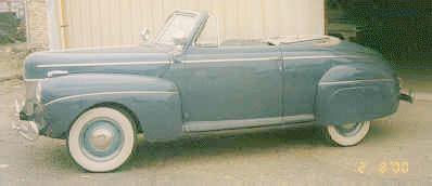 1940 Ford V8 Super DeLuxe convertible