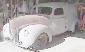 1940 Ford V8 DeLuxe sedan delivery