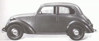 1937-1939 FIAT 508C 4-door sedan