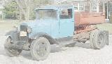 24k photo of 1930 Ford AA dump truck