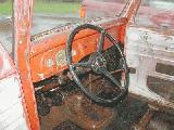 27k photo of 1936 Ford V8 panel delivery, dashboard