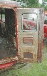 21k photo of 1936 Ford V8 panel delivery, rear door