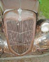 27k photo of 1936 Ford V8 panel delivery, grille