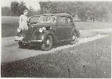 64k post-WW2 photo of Ford-Eifel Limousine, Berlin East