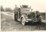 37k WW2 photo of Ford-V8 G81A Standard 4-door Limousine military signals conversion