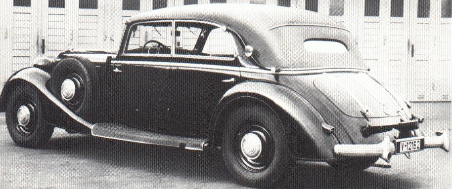  19391940 prototype 108k and 90k rearview b w images from Peter 