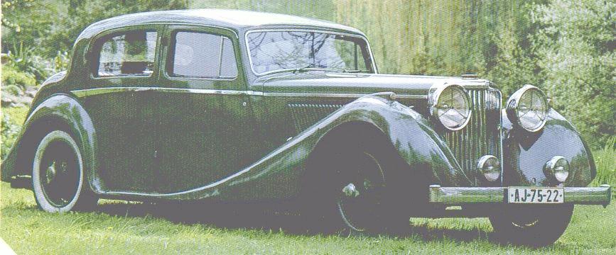 Jaguar SS 31 2 Litre 19381940 6cyl3485cc125hp saloon sunshine saloon 