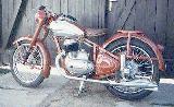 20k photo of 1948 Jawa 250 Perak