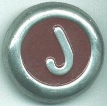 Jewett Six hub emblem, 2 in. diameter