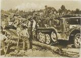 55k 1941 photo of Sd. Kfz. 7, Ostfront