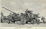 54k WW2 photo of Krupp Protze Kfz. 70 with light Anti-Aircraft gun