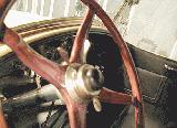 39k photo of 1929 Lincoln 124B 4-door sports touring by Brunn, steering wheel