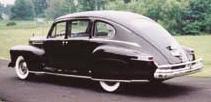 1942 Lincoln Zephyr 4-door custom sedan