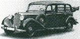 74k фото 1937-40 Мерседес-Бенц 230 W143 дрошкен-ландаулет