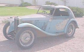 1934 Эм Джи Пи Эй 2-местное Эйрлайн купе