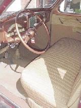 15k photo of 1939 Mercury 4-door sedan, interior