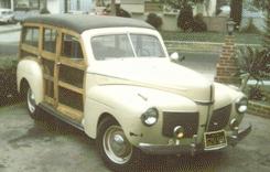 1941 Mercury Wooden Wagon