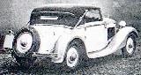 19к фото 1932-34 Мерседес-Бенц 170 кабриолет А фирмы Зиндельфинген