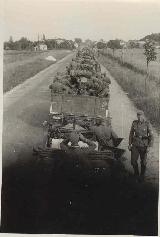 53k photo of Mercedes-Benz L3000S in SS-kolonne, Ostfront