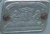 28k photo of 1937 Nash Lafayette 400 sedan, badge plate