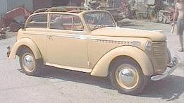1938 Opel-Olympia OL38 cabriolimousine