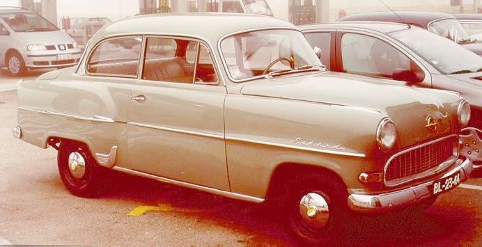 1956 Opel Rekord 49k photo and 