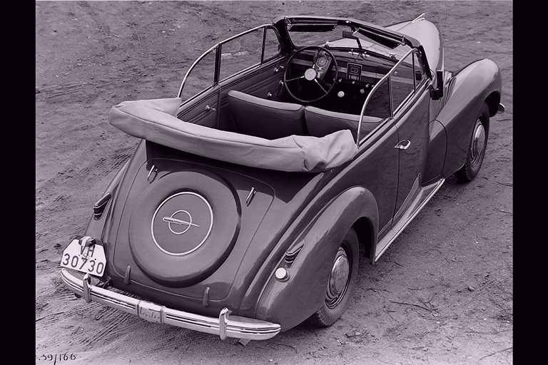 OpelKapit n Model 3800 Years of production 1938 1940 1943 continued 