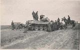 56k WW2 photo of Opel Kadett K38 2-door Limousine, T-34, USSR