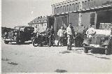 54k WW2 photo of Opel 2,0 Ltr. Cabriolimousine, BMW-315, leEPkw