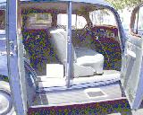 31k photo of 1937 Packard 120 4-door sedan, interior