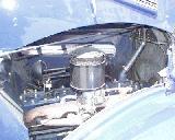 25k photo of 1937 Packard 120 4-door sedan, engine