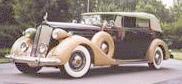 1937 Packard 1508 Dietrich 4-door convertible sedan
