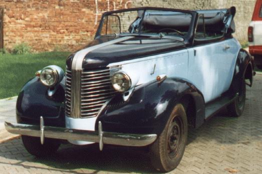 1938 Pontiac 6DA DeLuxe Six Silver Streak 33k image of Cabriolet