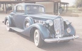 1937 Packard Super 8 3-window coupe