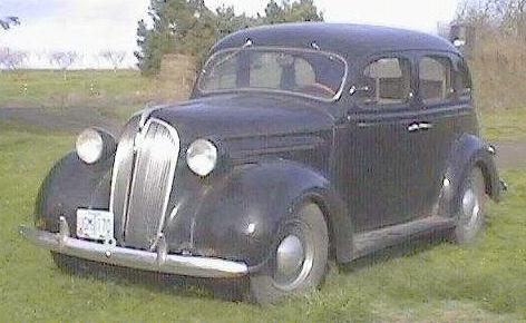  of 1937 Plymouth P4 4door sedan P4 DeLuxe Series wheelbase 1120