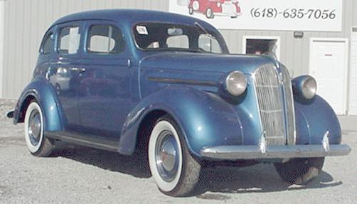 1936 plymouth 4 door sedan