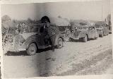 28k WW2 photo of Ford V8, Peugeot 402, Peugeot 302