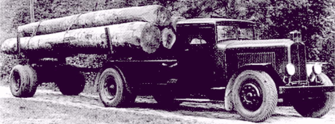Renault 70CV semitractor 1932 6cyl Diesel 99k b w photo