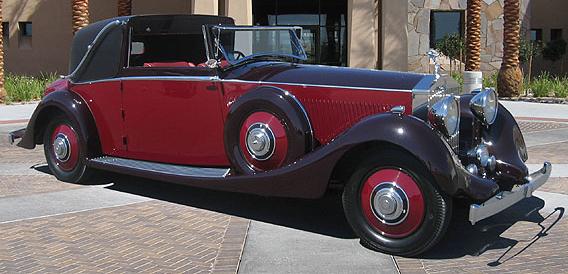 1935 RollsRoyce Phantom II Continental Sedanca De Ville by Windover 36k