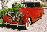 31k photo of 1939 Rolls-Royce Wraith 4-door cabriolet by H.J.Mulliner