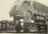 23k WW2 photo of Renault AGK of Wehrmacht, Falkenburg Bahnhof