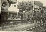 31k WW2 photo of Renault AGK of Wehrmacht, Falkenburg Bahnhof