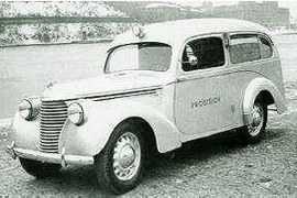 1939 Skoda Popular 1100OHV sanitka by Karosa, Prague