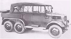 Tatra-93 command car, short passenger cab version