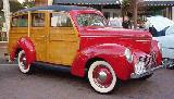 40k photo of 1940 Willys 440 woody wagon by US Body Forging, Tell City, Indiana, USA