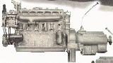 50k image of JaAZ-206 Diesel motor, left