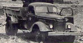 Oldtimer gallery. Trucks. ZIS-585