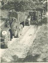 68k 1943-44 photo of Krupp Protze Kfz. 70, Armoured Paratroopers Regt, Sicily, Italy